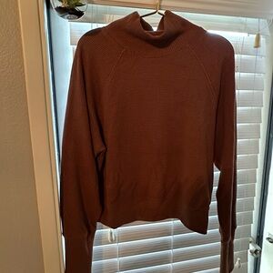 Alo Brown Knit Sweater